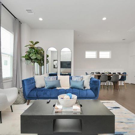 Casa Azure - New Modern 3 Bedroom Med Center, Nrg, Uh Хюстън Екстериор снимка