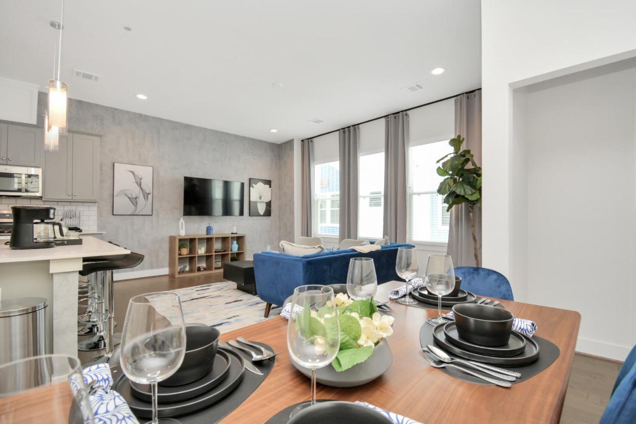 Casa Azure - New Modern 3 Bedroom Med Center, Nrg, Uh Хюстън Екстериор снимка