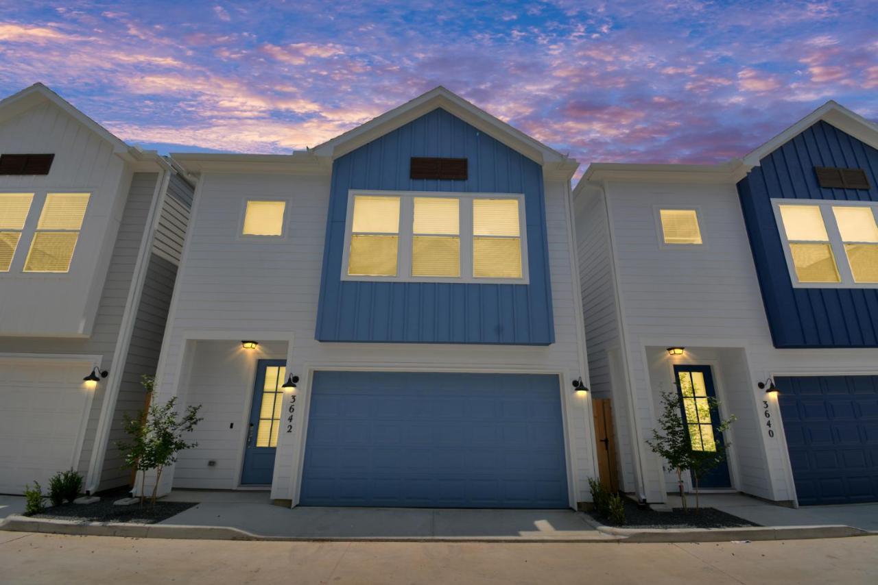 Casa Azure - New Modern 3 Bedroom Med Center, Nrg, Uh Хюстън Екстериор снимка