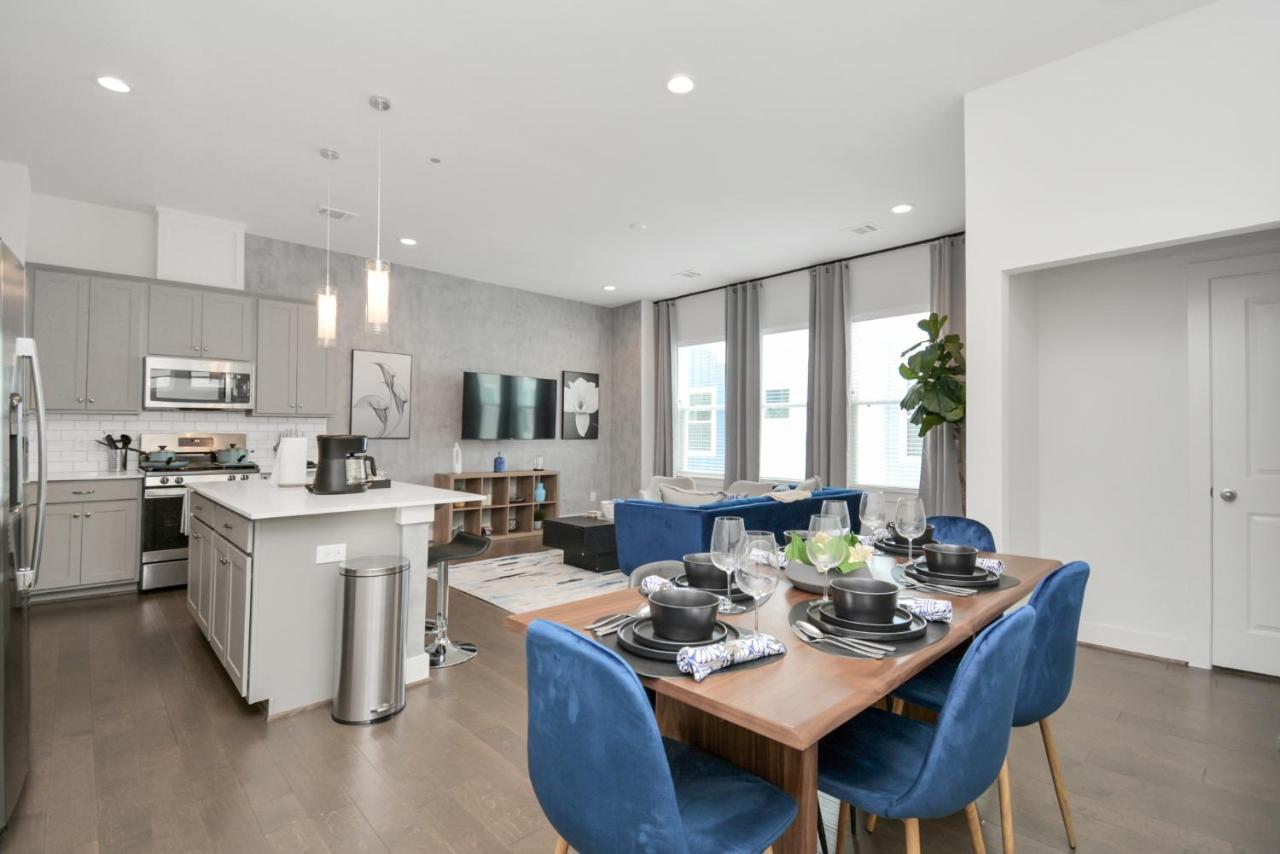 Casa Azure - New Modern 3 Bedroom Med Center, Nrg, Uh Хюстън Екстериор снимка