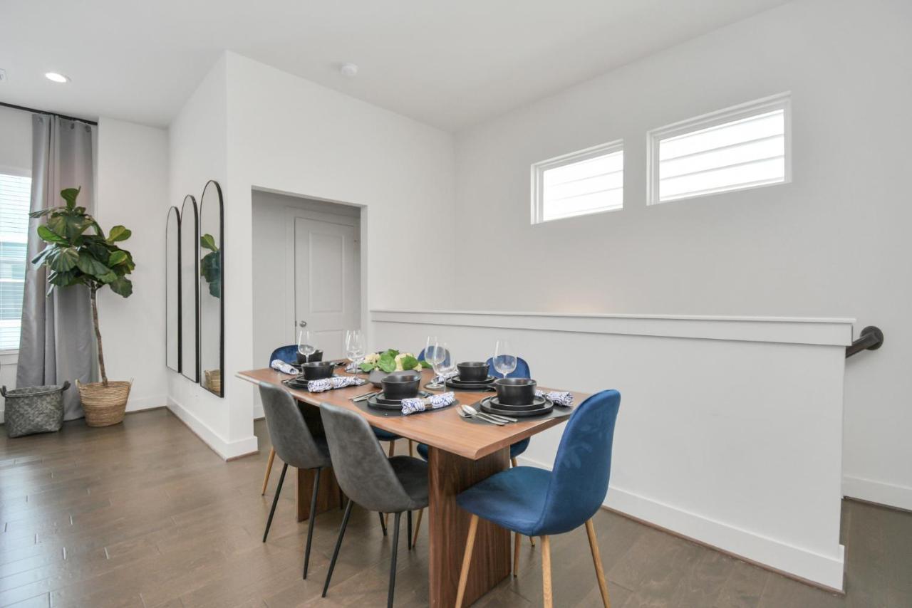 Casa Azure - New Modern 3 Bedroom Med Center, Nrg, Uh Хюстън Екстериор снимка