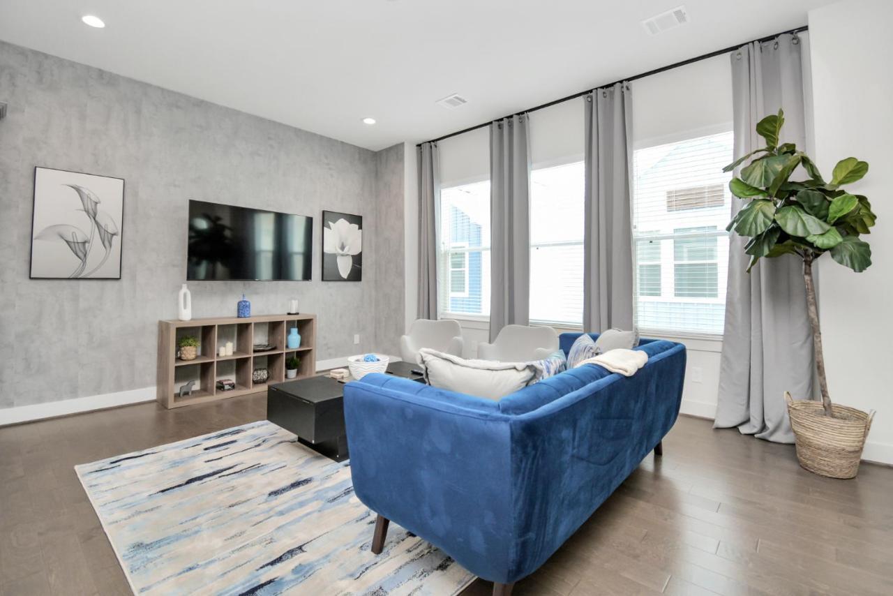Casa Azure - New Modern 3 Bedroom Med Center, Nrg, Uh Хюстън Екстериор снимка
